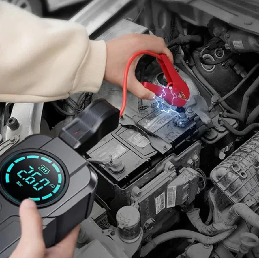 4-in-1 Portable Smart Air Pump – مضخة هواء ذكية محمولة 4 في 1 My Store