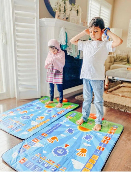 Kids Educational Prayer Mat – سجادة صلاة تعليمية للأطفال