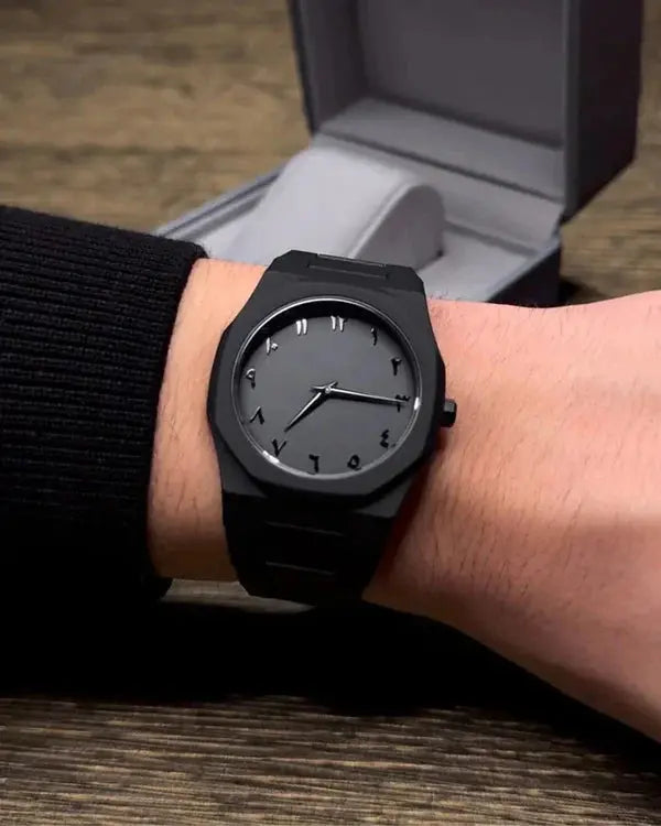 Black Arabic Aura Watch Souq Zone