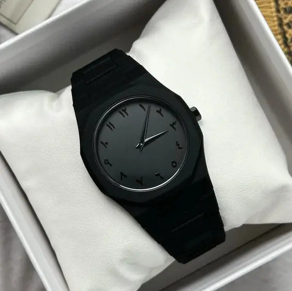 Black Arabic Aura Watch Souq Zone