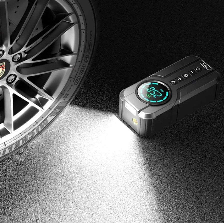 4-in-1 Portable Smart Air Pump – مضخة هواء ذكية محمولة 4 في 1 My Store