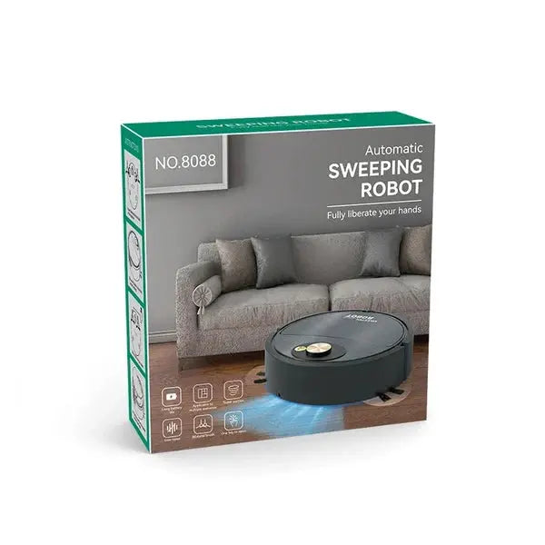 3-IN-1 Automatic Robot Vacuum Cleaner – مكنسة روبوت أوتوماتيكية 3 في 1 Souq Zone
