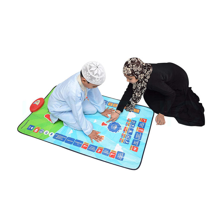 Kids Educational Prayer Mat – سجادة صلاة تعليمية للأطفال