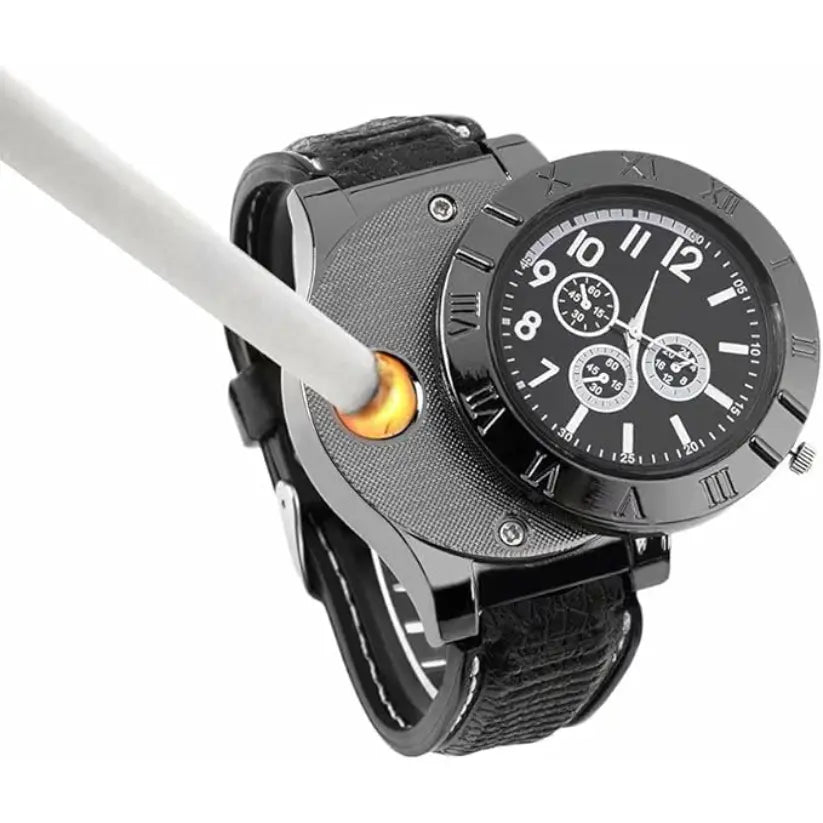 Men's Military USB Lighter Watch Souq Zone