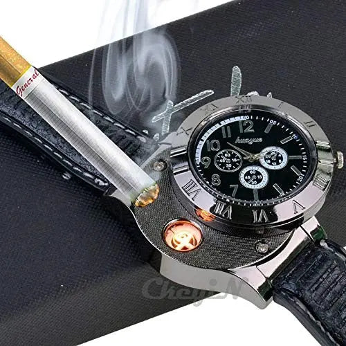 Men's Military USB Lighter Watch Souq Zone